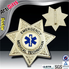 Factory direct sale metal deputy sheriff star metal badge